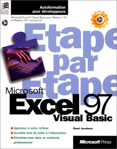 9782840822219: Microsoft Excel 97 Visual Basic. Avec Cd-Rom, 3eme Tirage 1998