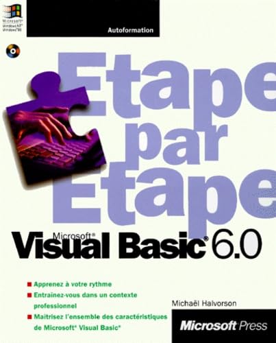 Imagen de archivo de Microsoft Visual Basic Professionnel 6.0 Etape par Etape, 1 CD-ROM inclus a la venta por Ammareal