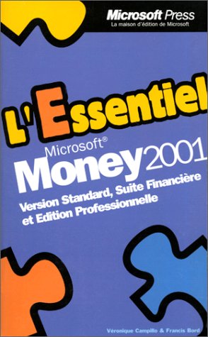 Beispielbild fr L'Essentiel Microsoft Money 2001 zum Verkauf von Ammareal