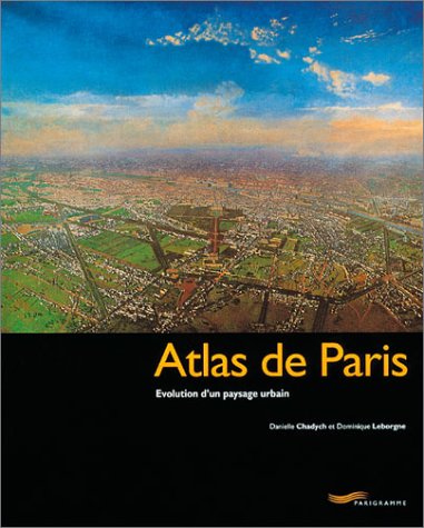 Beispielbild fr Atlas de Paris zum Verkauf von Robert S. Brooks, Bookseller