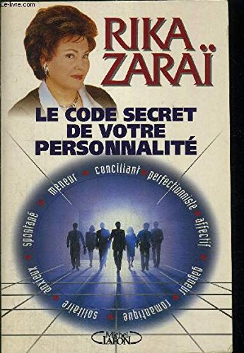 Beispielbild fr Le code secret de votre personnalit zum Verkauf von Ammareal