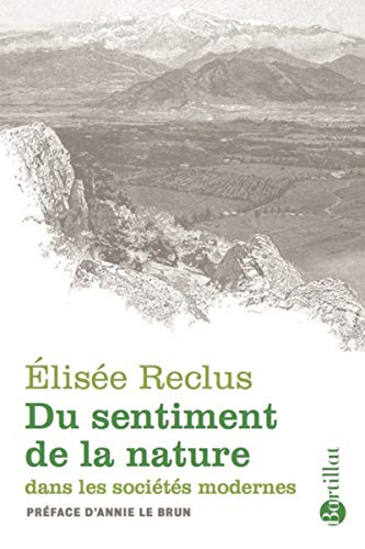 9782841006533: Du sentiment de la nature dans les socits modernes