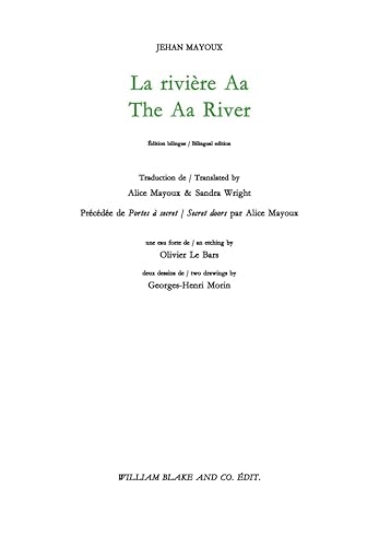 Stock image for La Rivire Aa / The Aa River: Prcde de Portes  secrets / Secret doors par Alice Mayoux for sale by Gallix