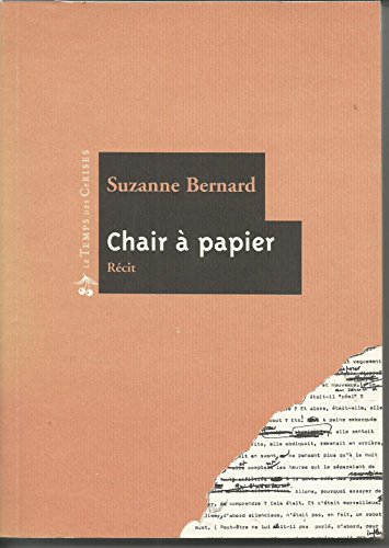 Beispielbild fr Chair  papier zum Verkauf von deric