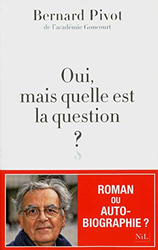 9782841116195: Oui, mais quelle est la question ?