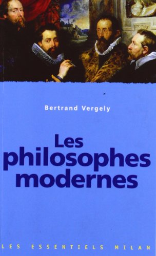 9782841135226: Les philosophes modernes