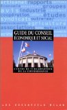 Stock image for Guide du conseil conomique et social for sale by Ammareal
