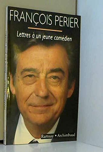 Beispielbild fr Lettres  un jeune comdien zum Verkauf von Chapitre.com : livres et presse ancienne