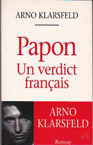 Stock image for Papon, un verdict français for sale by WorldofBooks
