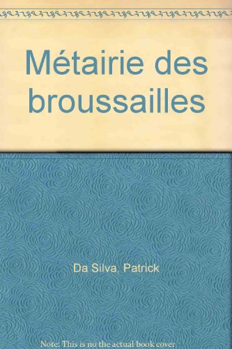 Beispielbild fr Mtairie des broussailles zum Verkauf von Ammareal