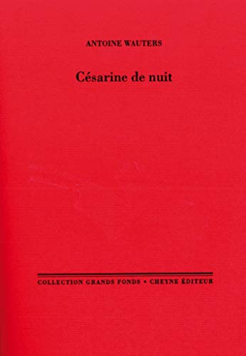Beispielbild fr Csarine de nuit zum Verkauf von Librairie l'Aspidistra