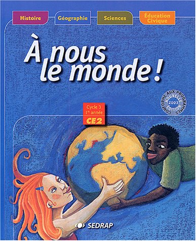 Stock image for nous le monde ! CE2 CE2 (Le manuel) for sale by Ammareal