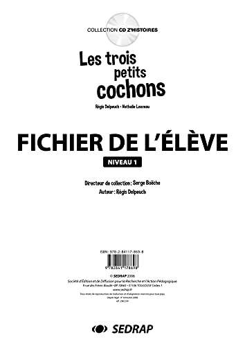 9782841178698: Les trois petits cochons Cycle 1 (Le dossier photocopier n1)