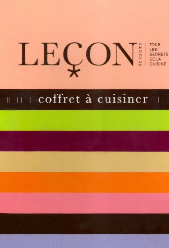 Stock image for Coffret  cuisiner en 3 volumes : Macarons ; Foie gras ; Saumon for sale by medimops