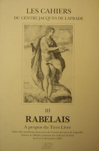 Stock image for Rabelais : autour du Tiers Livre for sale by medimops