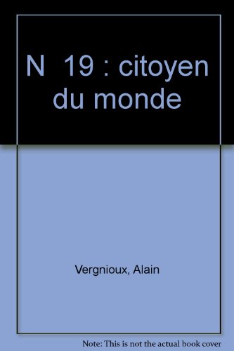 Stock image for Le Tlmaque, N 19 : Citoyen du monde for sale by Librairie Parrsia