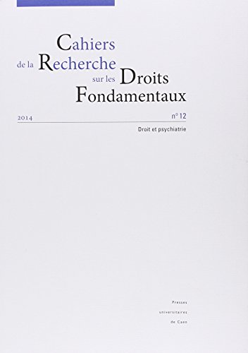 9782841335077: Droit et Psychiatrie