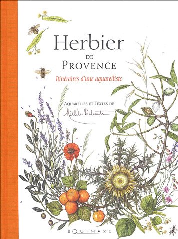 9782841354740: Herbier de Provence : Itinéraires d'une aquarelliste