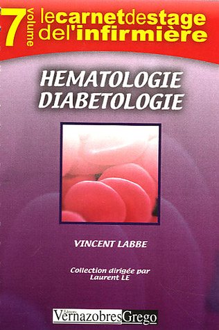 Imagen de archivo de Hmatologie Diabtologie a la venta por pompon