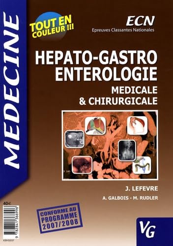 Beispielbild fr Hepato-Gastro entrologie mdicale et chirurgicale : ECN zum Verkauf von medimops