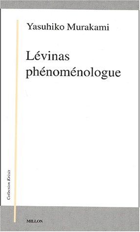 9782841371372: Lvinas phnomnologue