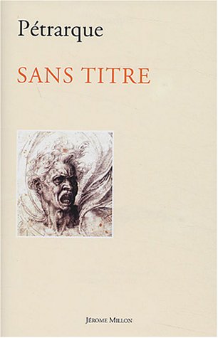 9782841371549: Sans titre (dition bilingue latin-franais): Edition bilingue Franais-Latin