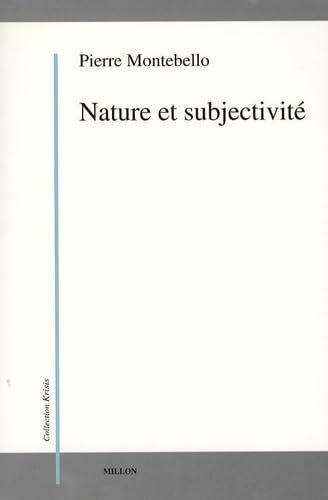 9782841372126: Nature et subjectivit