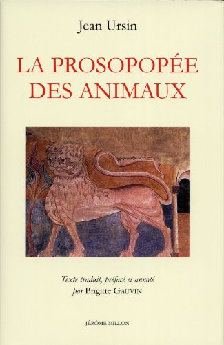 9782841372683: LA PROSOPOPEE DES ANIMAUX bilingue latin/franais