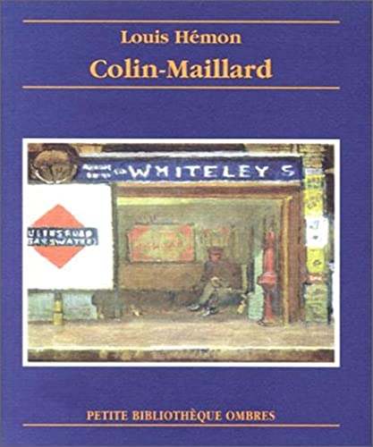 Beispielbild fr Colin-Maillard [Pocket Book] H mon, Louis zum Verkauf von LIVREAUTRESORSAS