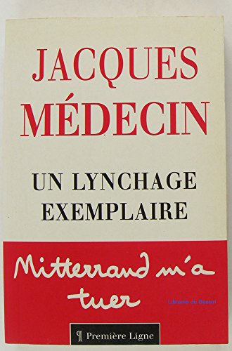 Stock image for Un lynchage exemplaire 050996 for sale by Librairie Th  la page