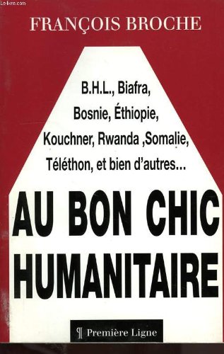 9782841440115: Au bonc [sic] chic humanitaire (French Edition)