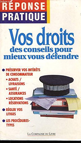 Stock image for Vos droits for sale by Chapitre.com : livres et presse ancienne