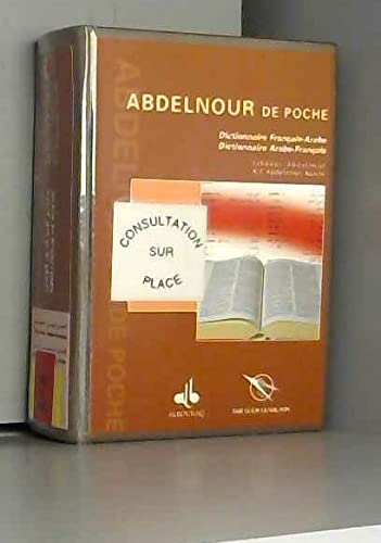 Stock image for Abdelnour de poche Dictionnaire Francais Arabe Arabe Francais for sale by Librairie La Canopee. Inc.