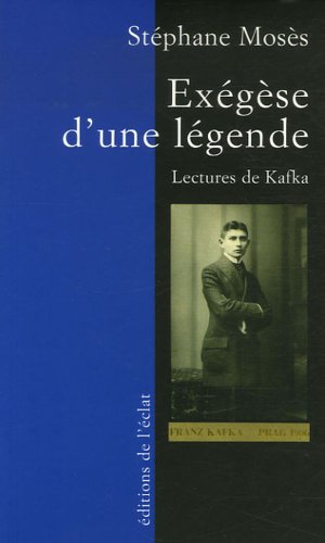 Beispielbild fr Exgse d'une lgende : Lectures de Kafka zum Verkauf von medimops