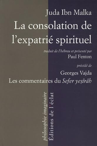 Beispielbild fr LA CONSOLATION DE L'EXPATRIE SPIRITUEL zum Verkauf von Gallix