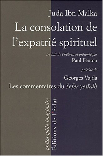9782841621590: La consolation de l'expatri spirituel : Un commentaire sur le Livre de la Cration prcd des recherches sur les commentaires du Sefer yesrh