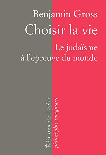 9782841623952: Choisir la vie: Le judasme  l'preuve du monde