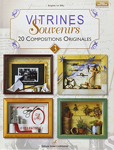 Beispielbild fr Vitrines souvenirs : 20 compositions originales zum Verkauf von Ammareal