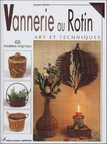 9782841673148: Vannerie au Rotin: Art et Techniques