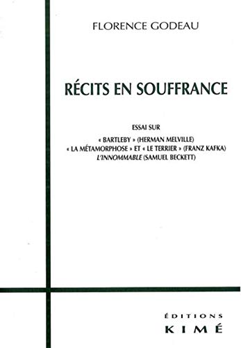 9782841742431: Recits en souffrance