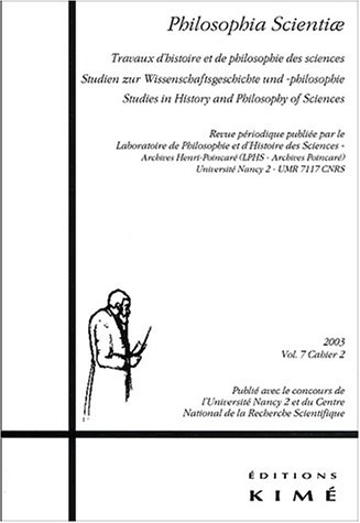 PHILOSOPHIA SCIENTIAE, 7.2 - 2003