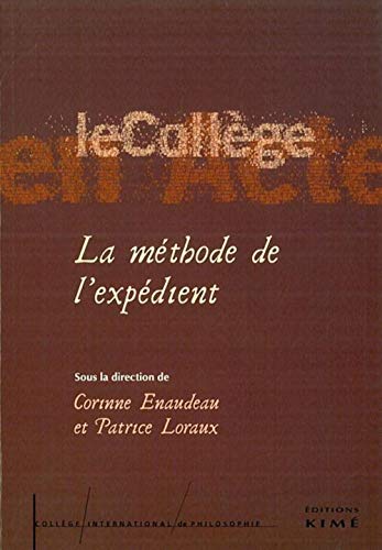 Stock image for METHODE DE L'EXPDIENT for sale by Librairie La Canopee. Inc.