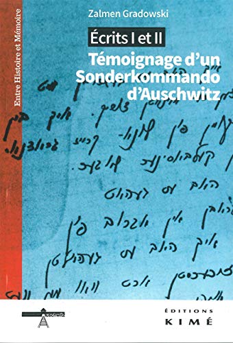 Beispielbild fr crits I et Ii: Temoignage d'un Sonderkommando d'Auschwi zum Verkauf von Gallix