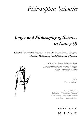 9782841746897: Philosophia Scientiae T18/3 2014: Logic And Philosophy Of Science