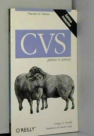 CVS precis et concis (9782841771165) by Purdy, Gregor N.