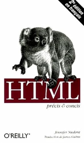 O'REILLY HTML PRECIS CONC.3ED (9782841771578) by NIEDERST
