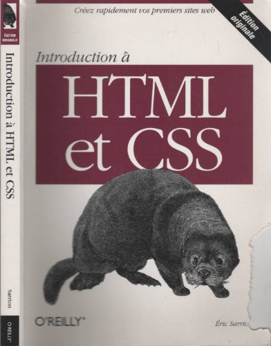 Stock image for Introduction  HTML et CSS for sale by Librairie Th  la page