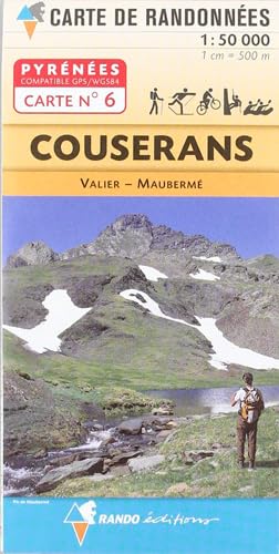 Stock image for CARTE DE RANDONNES: COUSERANS-VALIER-MAUBERM for sale by Iridium_Books