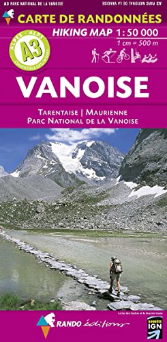 Stock image for Vanoise 1:50,000 Hiking Map. (French Edition) for sale by Books Unplugged