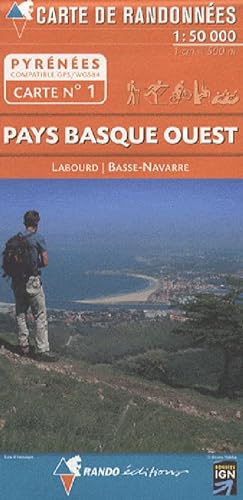 Stock image for Pays Basque Ouest : 1/50 000 for sale by medimops